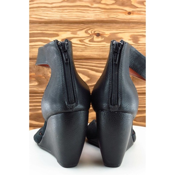 BC Sz 7.5 M Black Ankle Strap Synthetic‎ Women Sandals - Picture 5 of 8